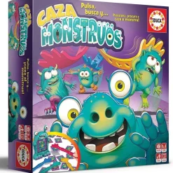 EDUCA BORRAS Juego de agilidad visual y rapidez: Caza Monstruos ㅤ* Friki Zone|Juegos Y Puzzles
