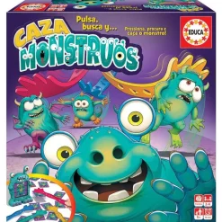 EDUCA BORRAS Juego de agilidad visual y rapidez: Caza Monstruos ㅤ* Friki Zone|Juegos Y Puzzles