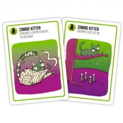 TRUDI Juego de cartas Zombie Kittens ㅤ