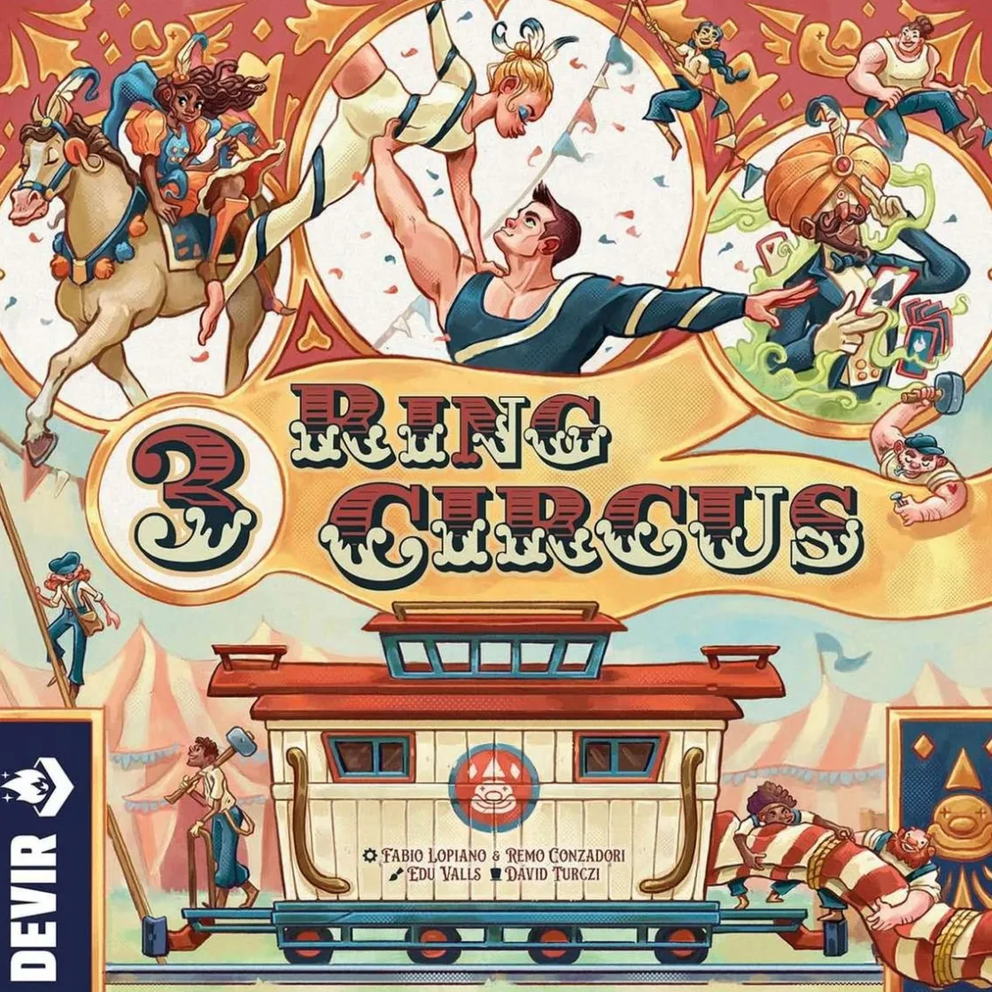 TRUDI Juego de mesa Ring Circus ㅤ* Friki Zone
