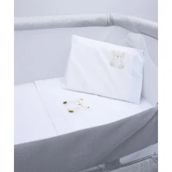 Prenatal Juego de Sábanas Cuna 3 Piezas "Osito Azul" (Niño)