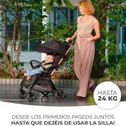 KIDNERKRAFT Kinderkraft - Silla de paseo Apino Dove Grey