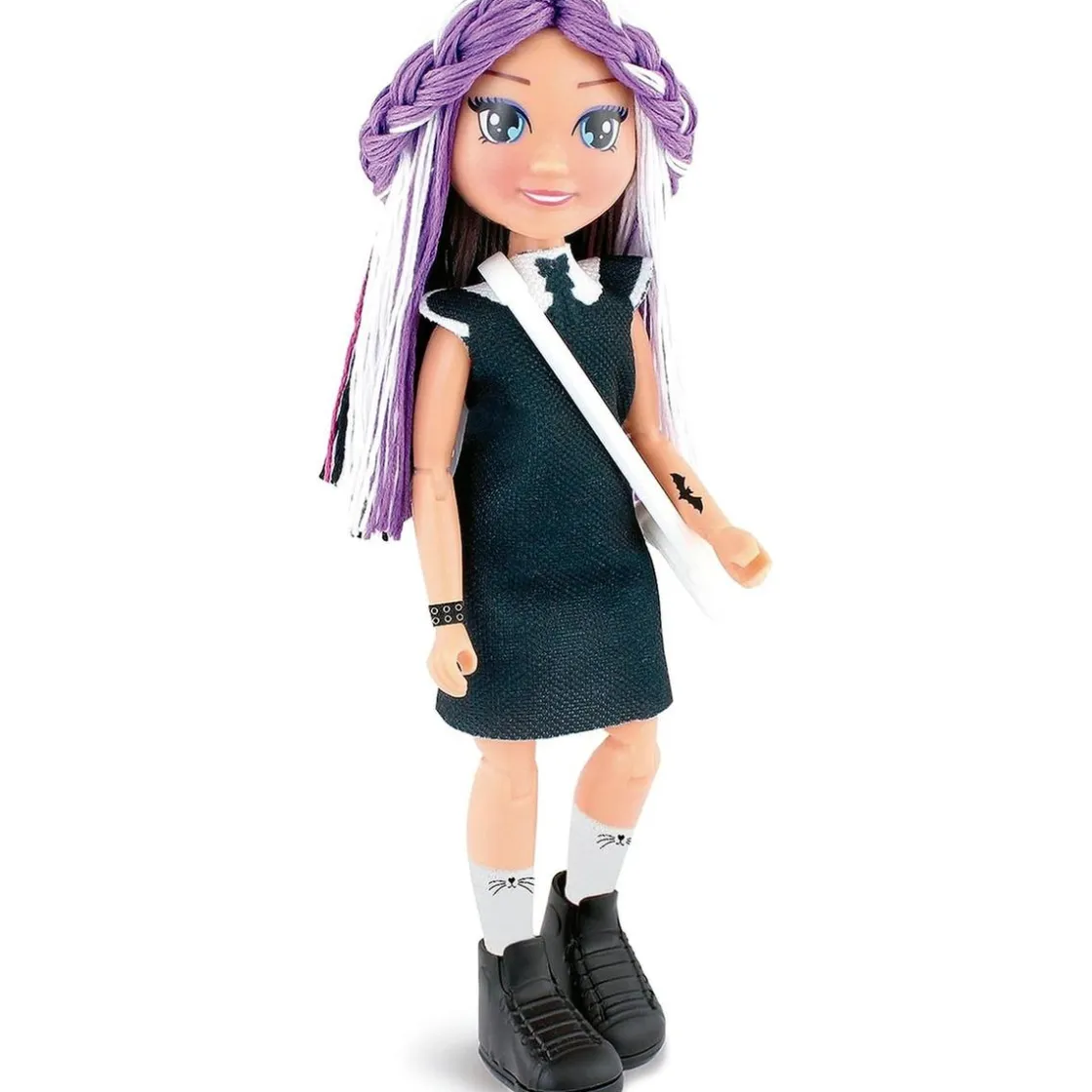 EDUCA BORRAS Kit de diseño de moda para muñeca estilo academía oscura