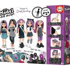 EDUCA BORRAS Kit de diseño de moda para muñeca estilo academía oscura