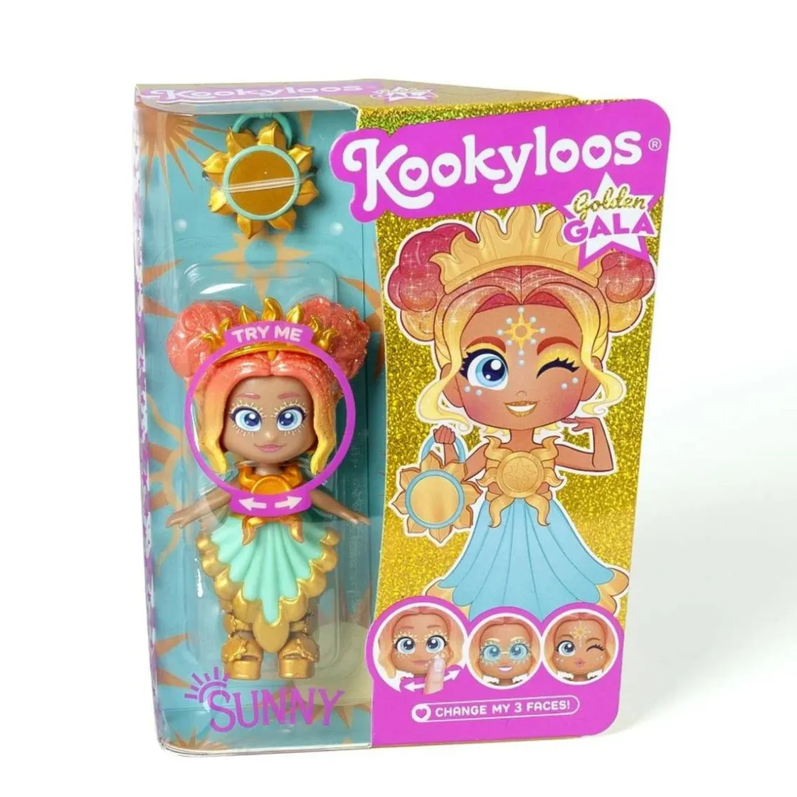 KOOKYLOOS - Golden Gala muñeca - (Varios modelos)* Coleccionables Y Mini Mundos
