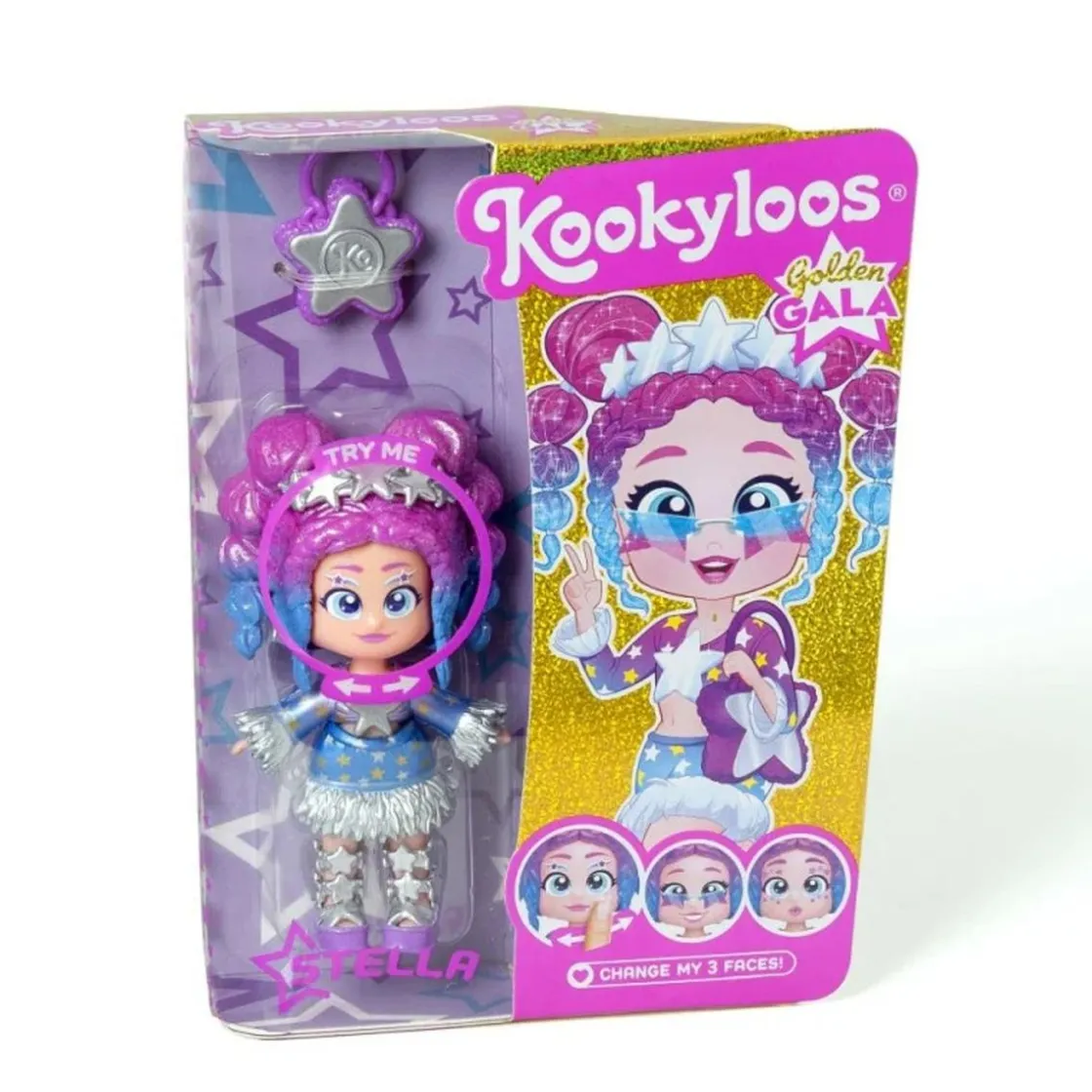 KOOKYLOOS - Golden Gala muñeca - (Varios modelos)* Coleccionables Y Mini Mundos