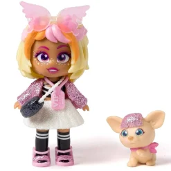 KOOKYLOOS - Muñeca Sorpresa Serie Glitter Glam* Coleccionables Y Mini Mundos