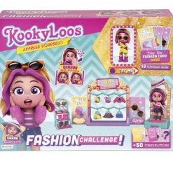 MARTOMAGIC SL-MAGIC BOX INT Kookyloos - Playset Fashion challenge* Coleccionables Y Mini Mundos