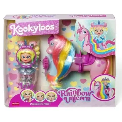 KOOKYLOOS - Rainbow Unicorn* Coleccionables Y Mini Mundos