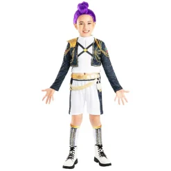 RUBIE´S K-pop Demon Hunters - Disfraz Rumi Golden Deluxe - Talla L (11-13 años)* Halloween|Disfraces