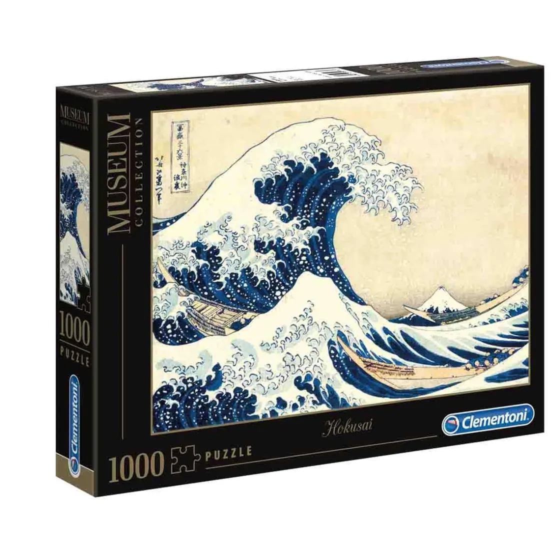 CLEMENTONI La Grande Onda de Hokusai - Puzzle 1000 piezas