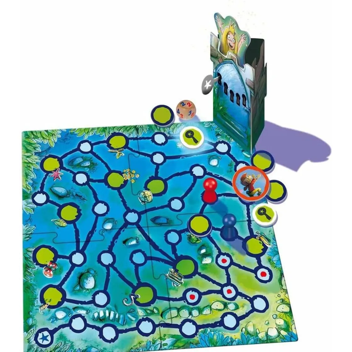 DEVIR La Torre Encantada Juego Mesa ㅤ