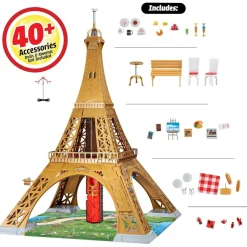 LADYBUG - Playset Torre Eiffel Miraculous 122 cm* Muñecas