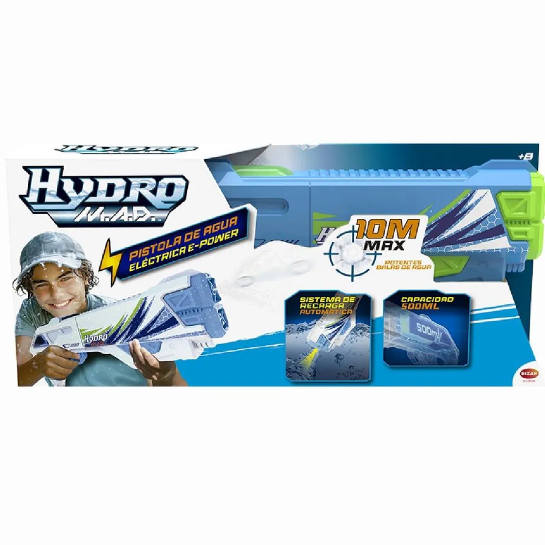 BIZAK Lanzador de agua Hydro Mad Blaster