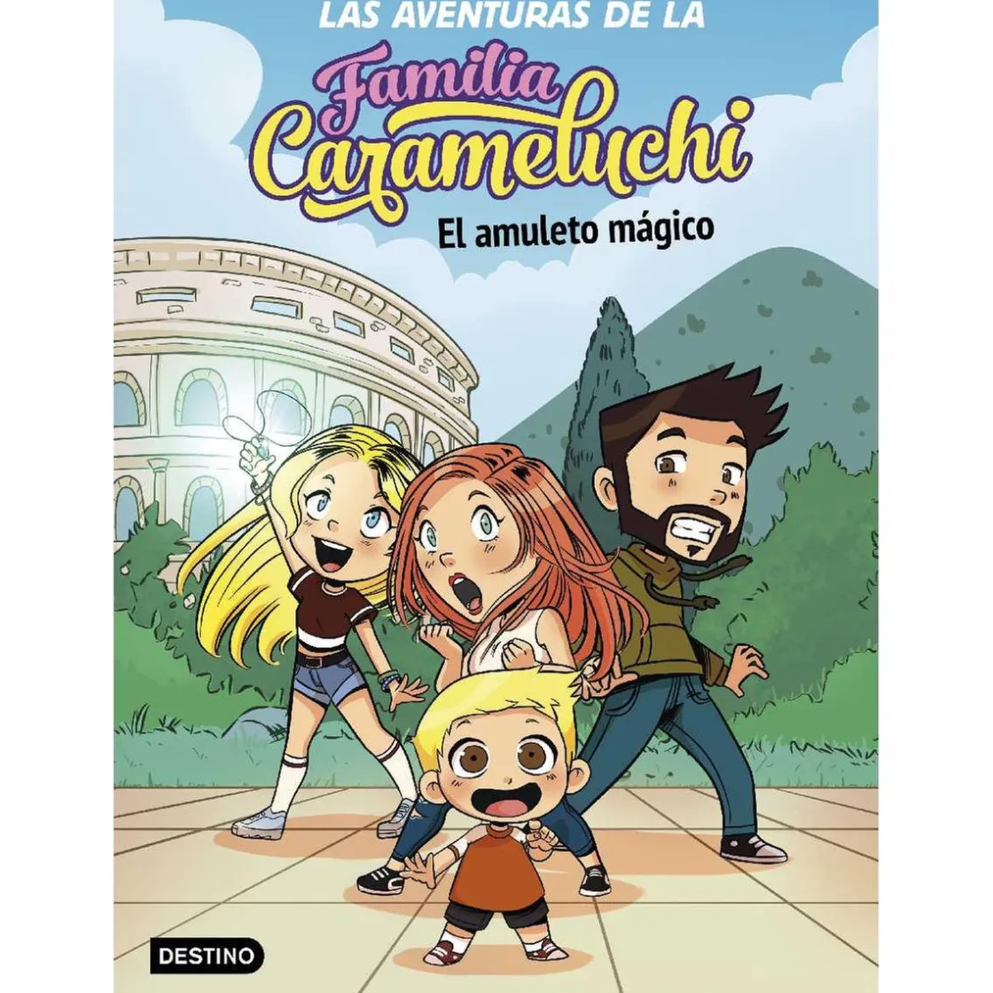 EDITORIAL PLANETA Las aventuras de la Familia Carameluchi - El amuleto mágico - Libro 1* Juguetes Educativos Y Libros