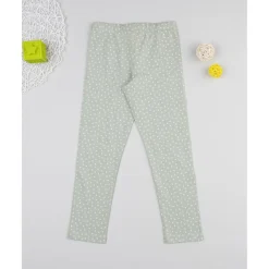 Prenatal Legging niña verde con flores* Niña 2-10 Años·Leggings Y Faldas|Niña·Niña 2-10 Años