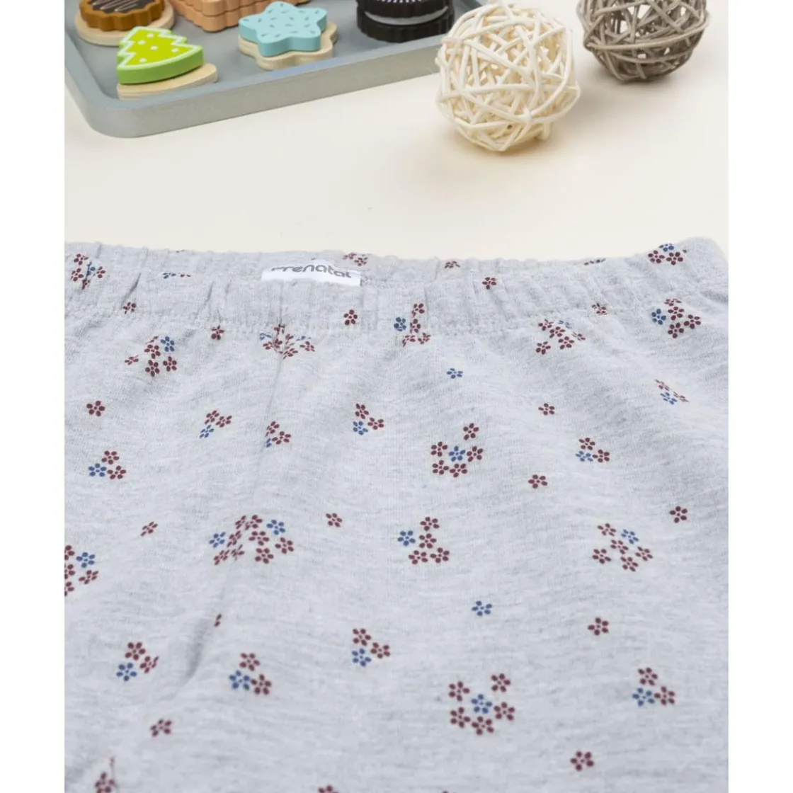Prenatal Leggings grises de niña con estampado floral allover* Niña·Niña 2-10 Años|Niña 2-10 Años·Leggings Y Faldas