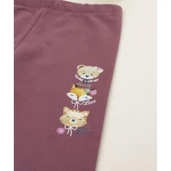 Prenatal Leggings niña rosa antiguo con estampado animal* Niña·Niña 2-10 Años|Niña 2-10 Años·Leggings Y Faldas