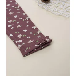 Prenatal Leggings niña rosa antiguo con estampado floral