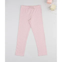 Prenatal Leggings niña rosa con flores