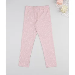 Prenatal Leggings niña rosa con flores
