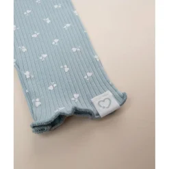 Prenatal Leggings niña verde canalé