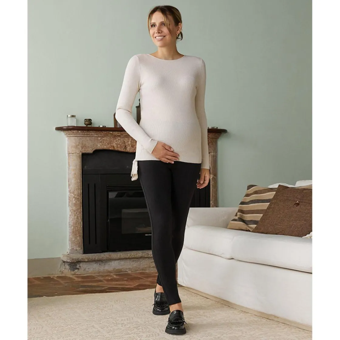 Prenatal Leggings premamá con banda alta en la cintura* Moda·Pantalones, Faldas Y Leggins|Premamá·Moda