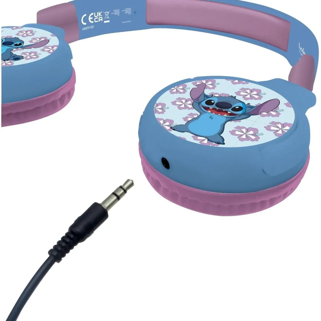 LEXIBOOK - Auriculares Bluetooth Stitch 2 en 1