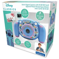LEXIBOOK - Cámara digital Stitch infantil 4 en 1* Electrónicos