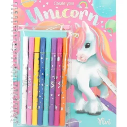 DEPESCHE Libro de colorear Ylvi con rotuladores Unicornio* Estilo De Vida