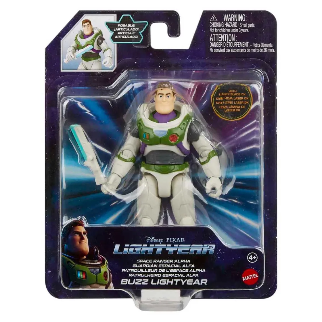 MATTEL Lightyear - Figura Buzz Lightyear Guardián Espacial Alfa* Figuras De Acción