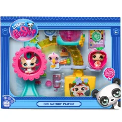 LITTLEST PET SHOP - Hora de la diversión Playset* Coleccionables Y Mini Mundos