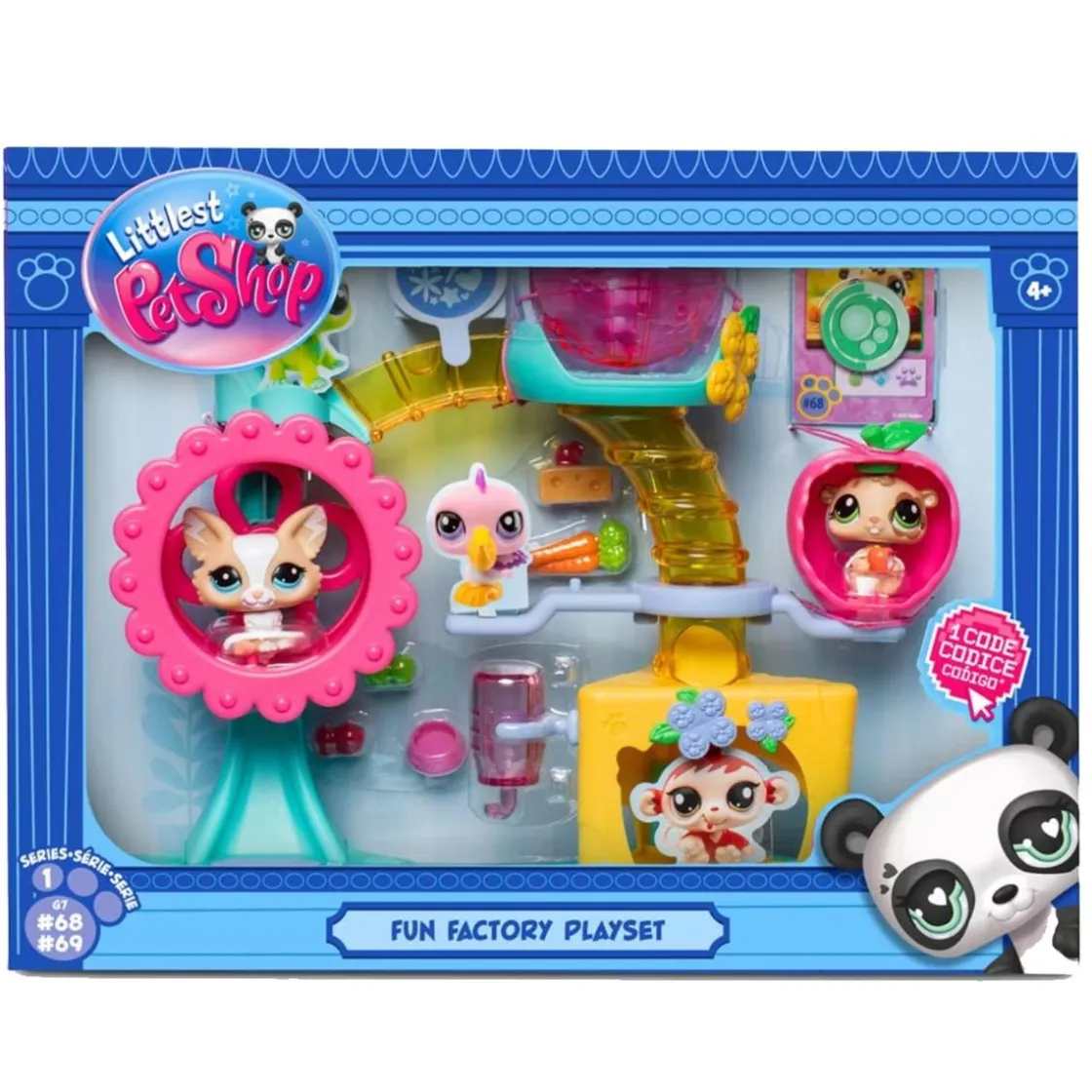 LITTLEST PET SHOP - Hora de la diversión Playset* Coleccionables Y Mini Mundos