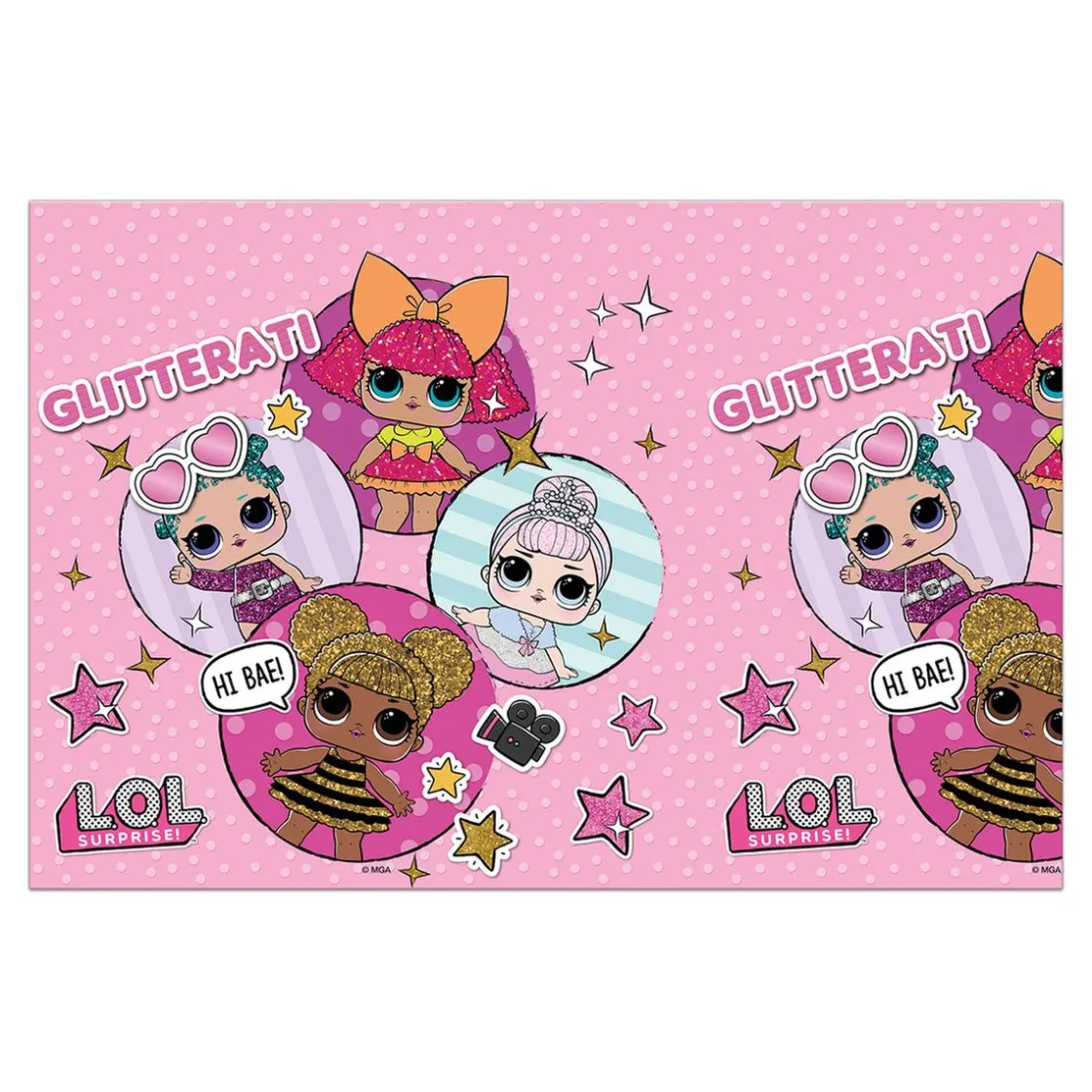 LIRAGRAM LOL Surprise - Mantel Plástico 120 x 180cm