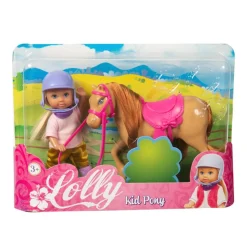 LOLLY - Muñeca Kid pony ㅤ