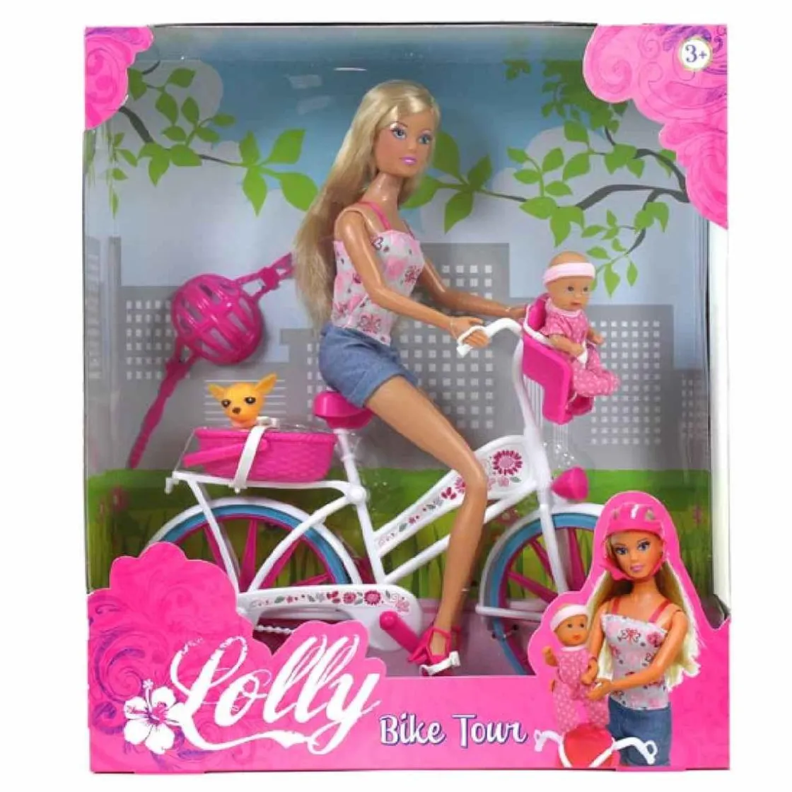 TOYS "R" US Lolly - Paseo en bicicleta* Muñecas