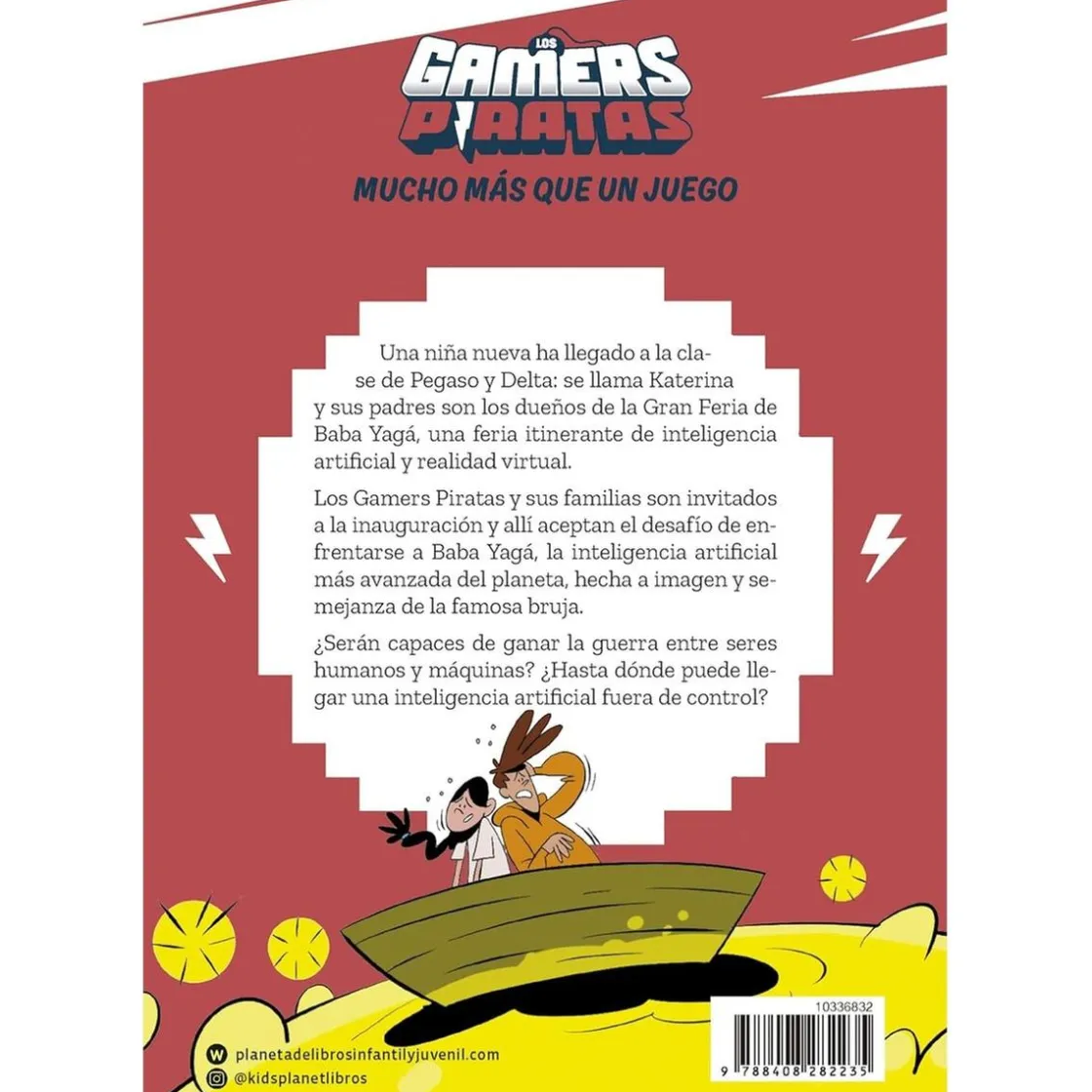 LOGISTA LIBROS Los Gamers Piratas 4. Desafío final* Juguetes Educativos Y Libros