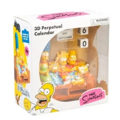 GRUPO ERIK Los Simpsons - Calendario Perpetuo 3D* Merchandising|Friki Zone