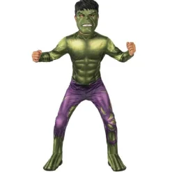 RUBIE'S Los Vengadores - Disfraz classic Hulk 9-10 años* Disfraces|Halloween