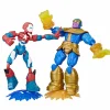 HASBRO EU TRADING Los Vengadores - Pack 2 Figuras Bend and Flex* Figuras De Acción