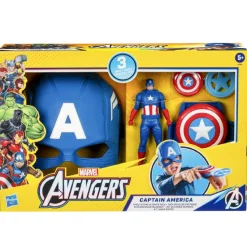 CAPITAN AMERICA Los Vengadores - Set de ataque supremo del Capitán América* Figuras De Acción
