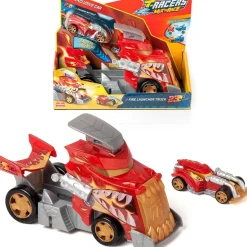 T-RACERS Magic Box - Mix N' Race Fire Launcher Truck ㅤ