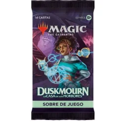 DEVIR Magic The Gathering - Sobre cartas Duskmourn: La casa de los horrores en español