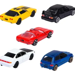 MAJORETTE TOYS Majorette - Pack de 5 coches de metal escala 1:64, edición clásicos años 90 ㅤ* Vehículos Y Circuitos