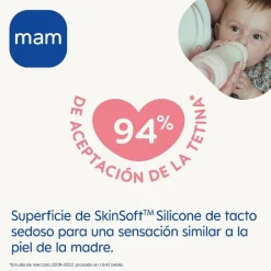 MAM - Biberón Easy Start anticólicos 260ml Azul* Biberones Y Chupetes·Biberones