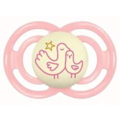MAM - Chupete Perfect Night silicona brillante +16 meses rosa* Biberones Y Chupetes·Chupetes