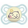 MAM - Chupete Perfect Night silicona brillante 2-6 meses azulㅤ
