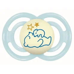 MAM - Chupete Perfect Night silicona brillante +16 meses azul* Biberones Y Chupetes·Chupetes