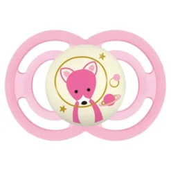 MAM - Chupete Perfect Night silicona brillante +6 meses rosa