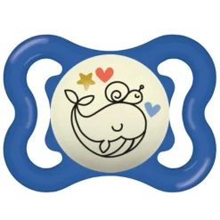 MAM - Chupete Supreme Night silicona brillante 2-6 meses azul* Biberones Y Chupetes·Chupetes